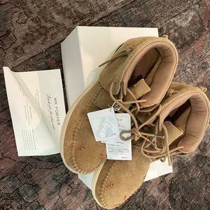 VISVIM Lhamo-Folk Beaded Suede Boots